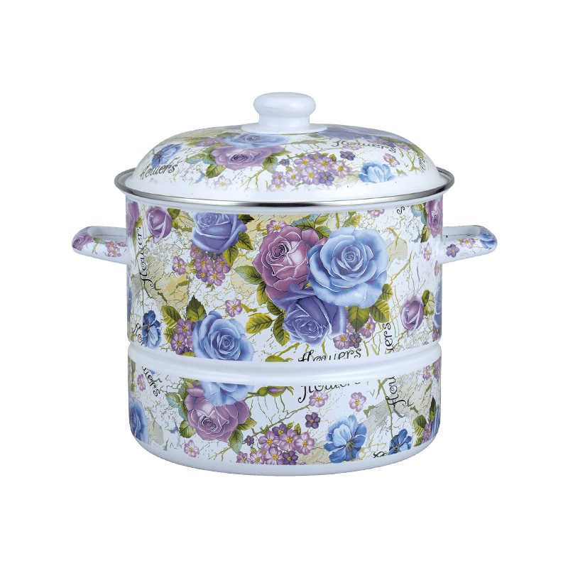 756d z nehrdzavejúcej ocele Round Rim Pararer Hot s naparovacím podnosom