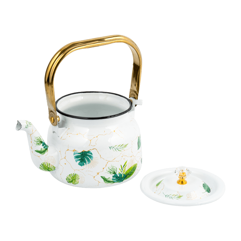 TK112 Easy Clean Smalt Straight Tea Kettle