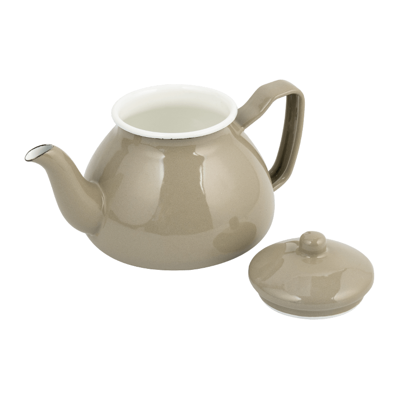 TK105C Smalt lemovaný ráfika Small Tea Kettle